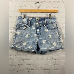 No Boundaries Daisy Corset Shorts Womens Juniors Size 9